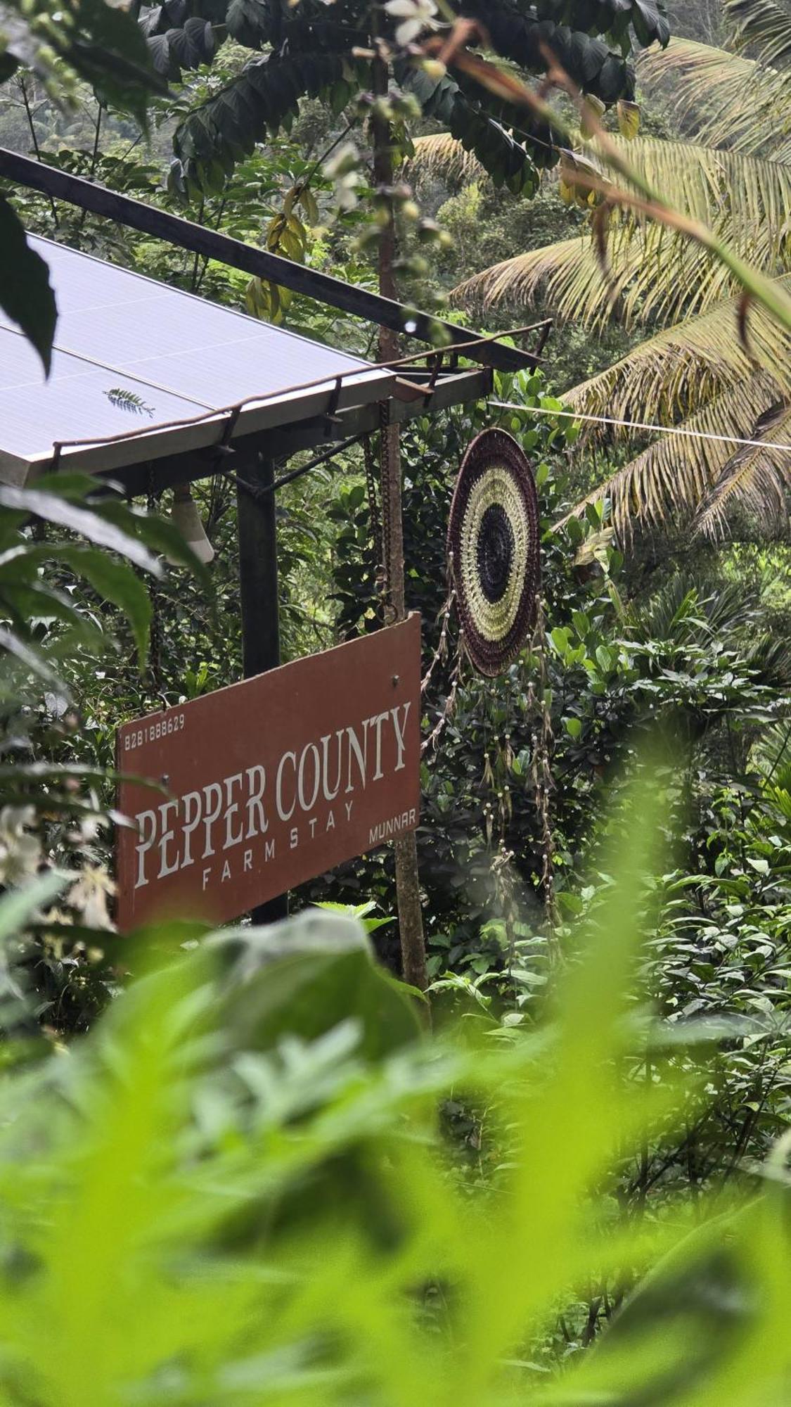 Pepper County Farm Stay Munnar Esterno foto